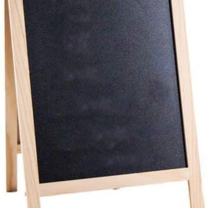 Pizarra de pie Lss9azznmm 3, antigua, difícil de quitar, ideal para bodas, restaurantes, bares, escritorios, mensajes (color: como se muestra, tamaño: 25 x 40 cm).