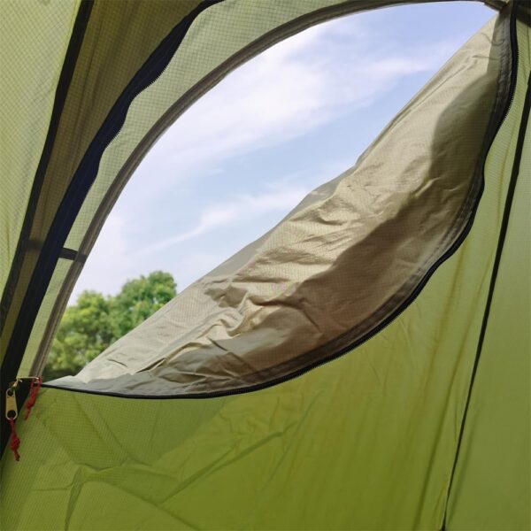Genérico Tienda de campaña Tipi con Tapa para 4-6 Personas, con Estufa, para Acampar, Hacer mochilerismo y Army Green. - Image 3