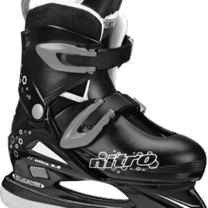 Patines de hielo ajustables Nitro 8.8 para niños.