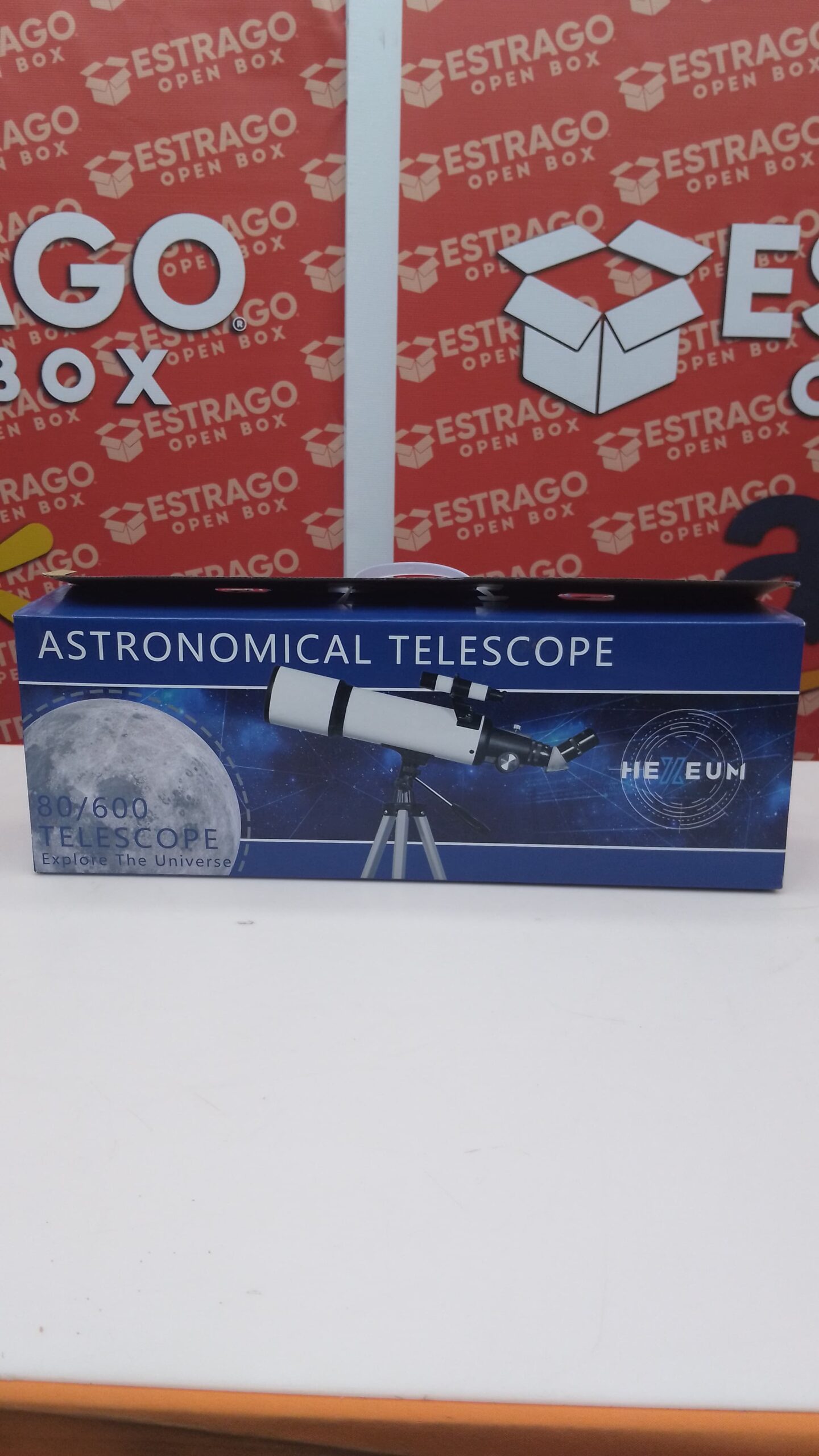 HEXEUM. Telescopio, Telescopio Astronómico 80/600mm para Adultos, Telescopio Refractor para Niños y Principiantes, Telescopio Profesional Potente 24x-180x con Adaptador Teléfono Trípode Observar La Luna. - Image 5