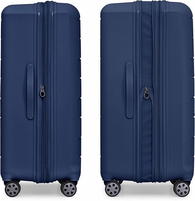 Traveler's Choice - veliz de polipropileno indestructible con tapa dura expandible, Indestructible polipropileno Hardshell spinner equipaje expandible. - Image 3