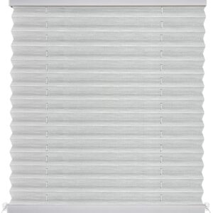 NOVINO. Persianas para autocaravana, persianas plisadas para caravana, autocaravana, autocaravana, autocares, 26 cm de ancho x 38 pulgadas de largo, gris.