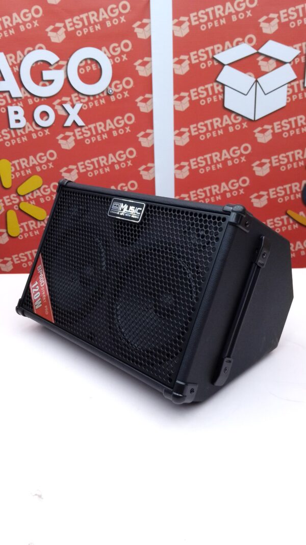 Coolmusic BP60D - Amplificador de guitarra acústica de 120 W, altavoz Bluetooth portátil con efecto de retardo de coro de reverberación, 7 entradas. - Image 3