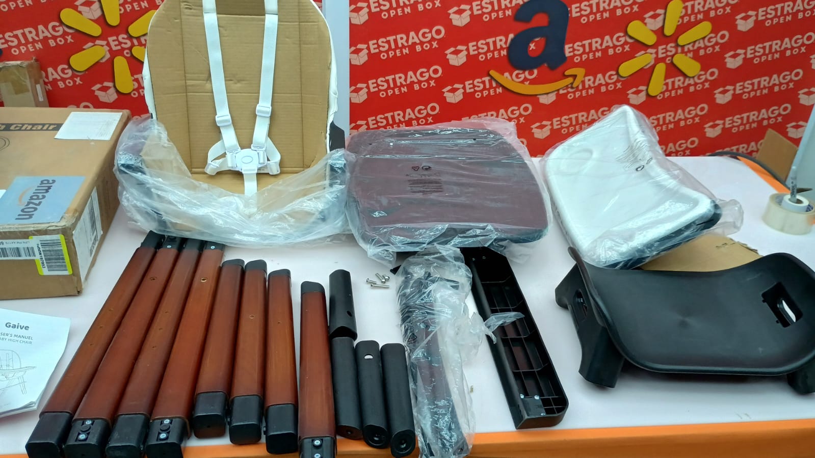 Trona De Bebé Gaive 8 En 1 Convertible De Madera Con Bandeja. - Image 4