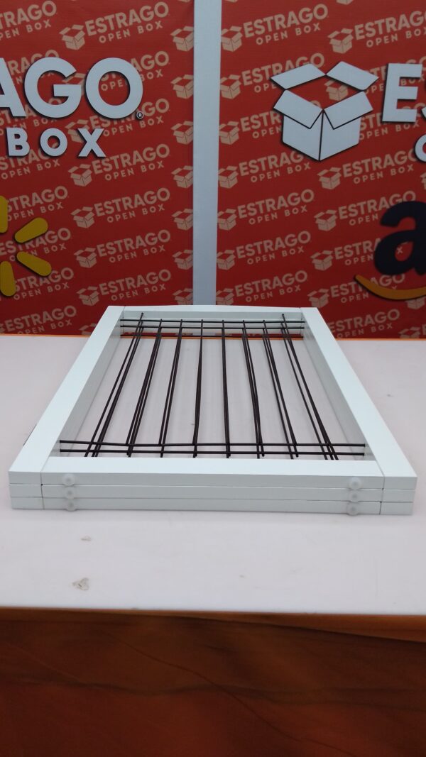 ZJSF - Puerta plegable no empotrado para perros para casa extra ancha de madera blanca para cachorros, puertas para perros, puertas altas para mascotas, 3 paneles de valla para mascotas. - Image 5