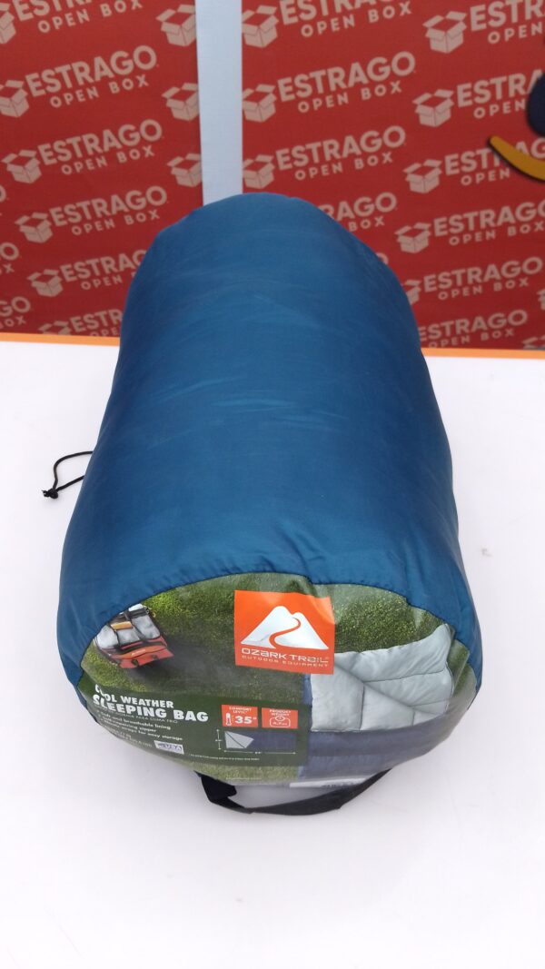 Coleman Bolsa Dormir Azul Sleeping Bag Campismo Campamento. - Image 4