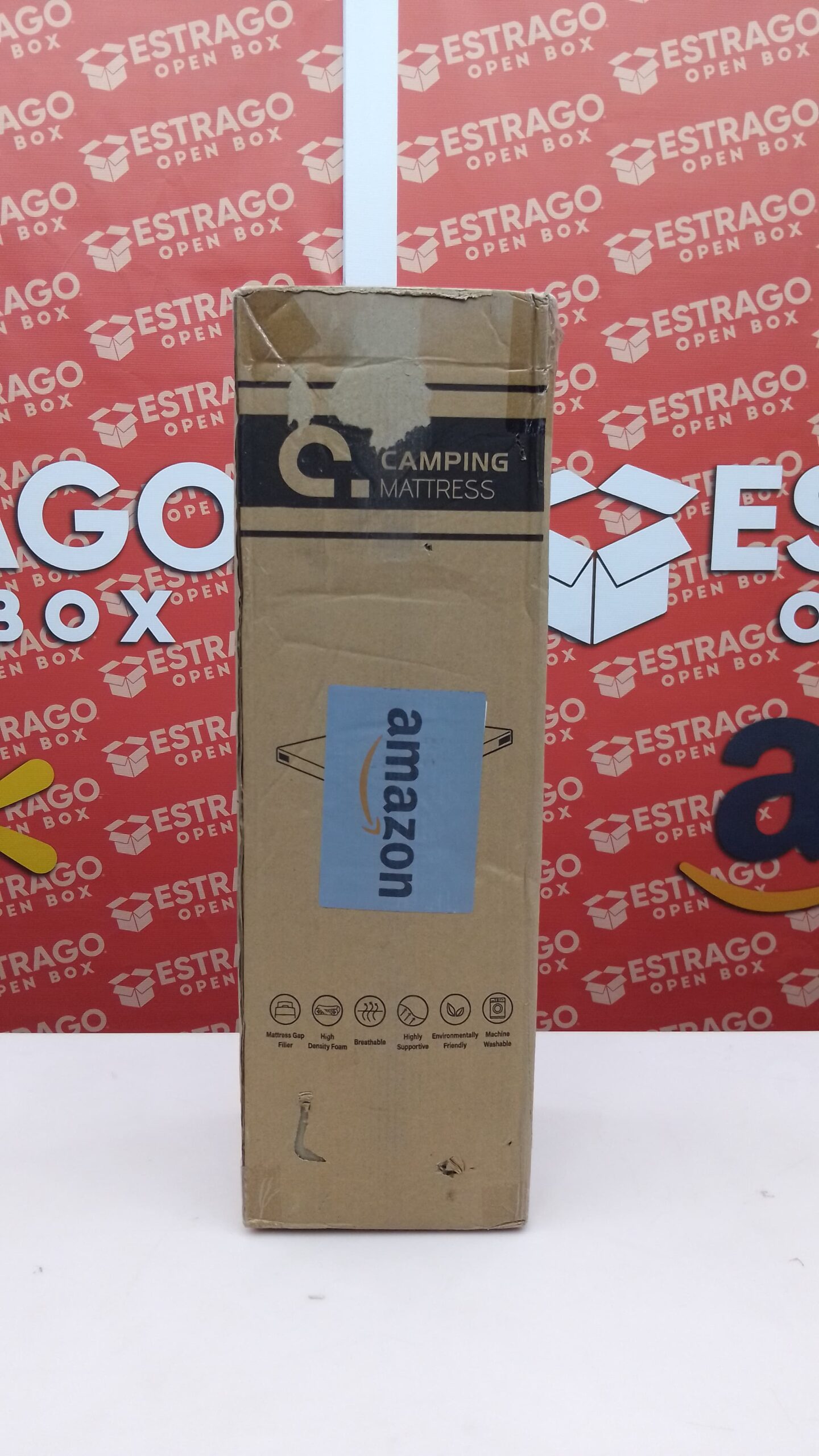 CYMULA - Colchón de espuma viscoelástica para acampar, colchón, para dormir, portátil, enrollable para niños, cama de invitados para dormir - Image 8