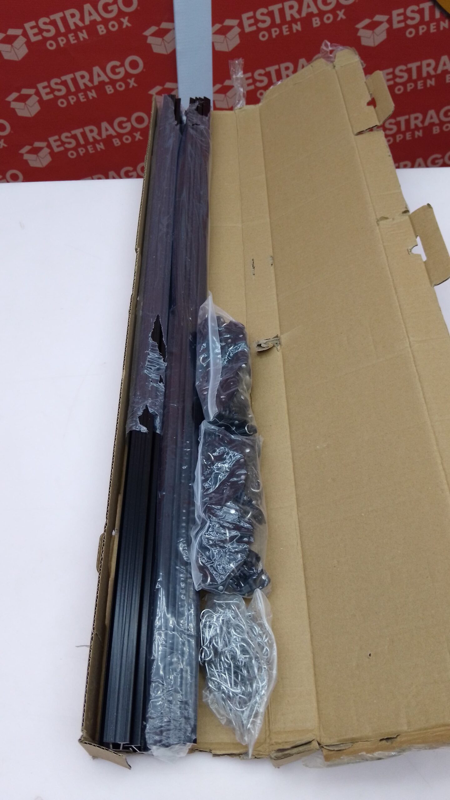 MaKefeile - Cortinas de techo para cortinas de techo, resistentes y para separar habitaciones, para sala de estar, recámara, ducha, privacidad, RV, cochera, divisor y ganchos, color negro de 9 pies. - Image 4