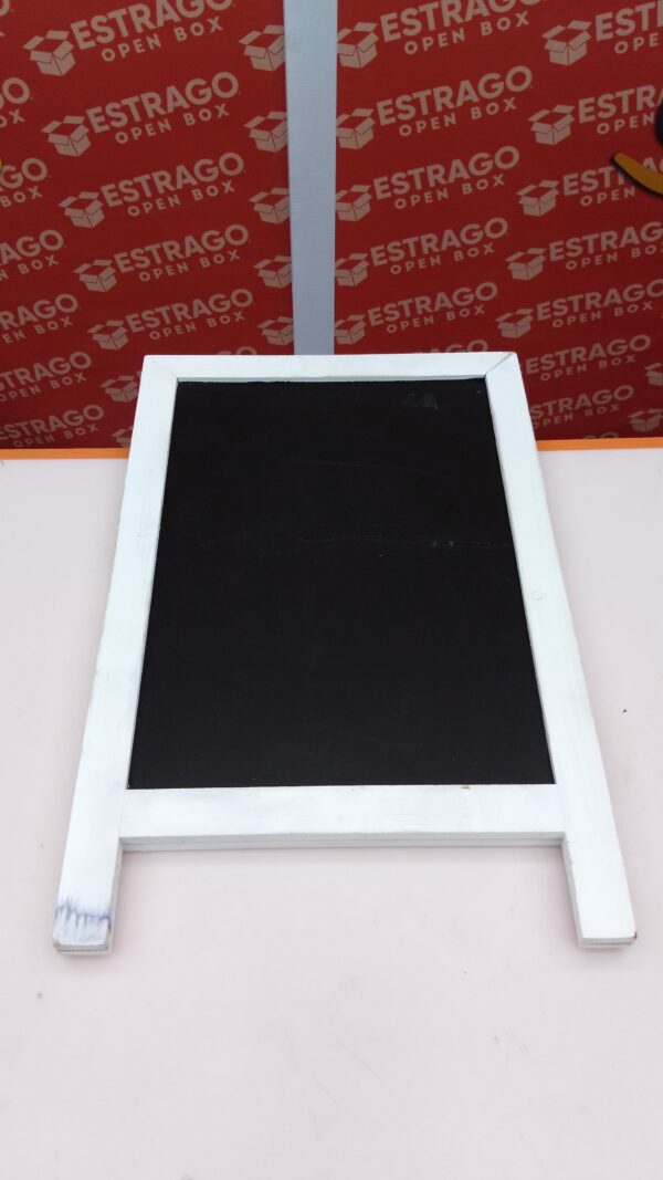 Pizarra de pie Lss9azznmm 3, antigua, difícil de quitar, ideal para bodas, restaurantes, bares, escritorios, mensajes (color: como se muestra, tamaño: 25 x 40 cm). - Image 4
