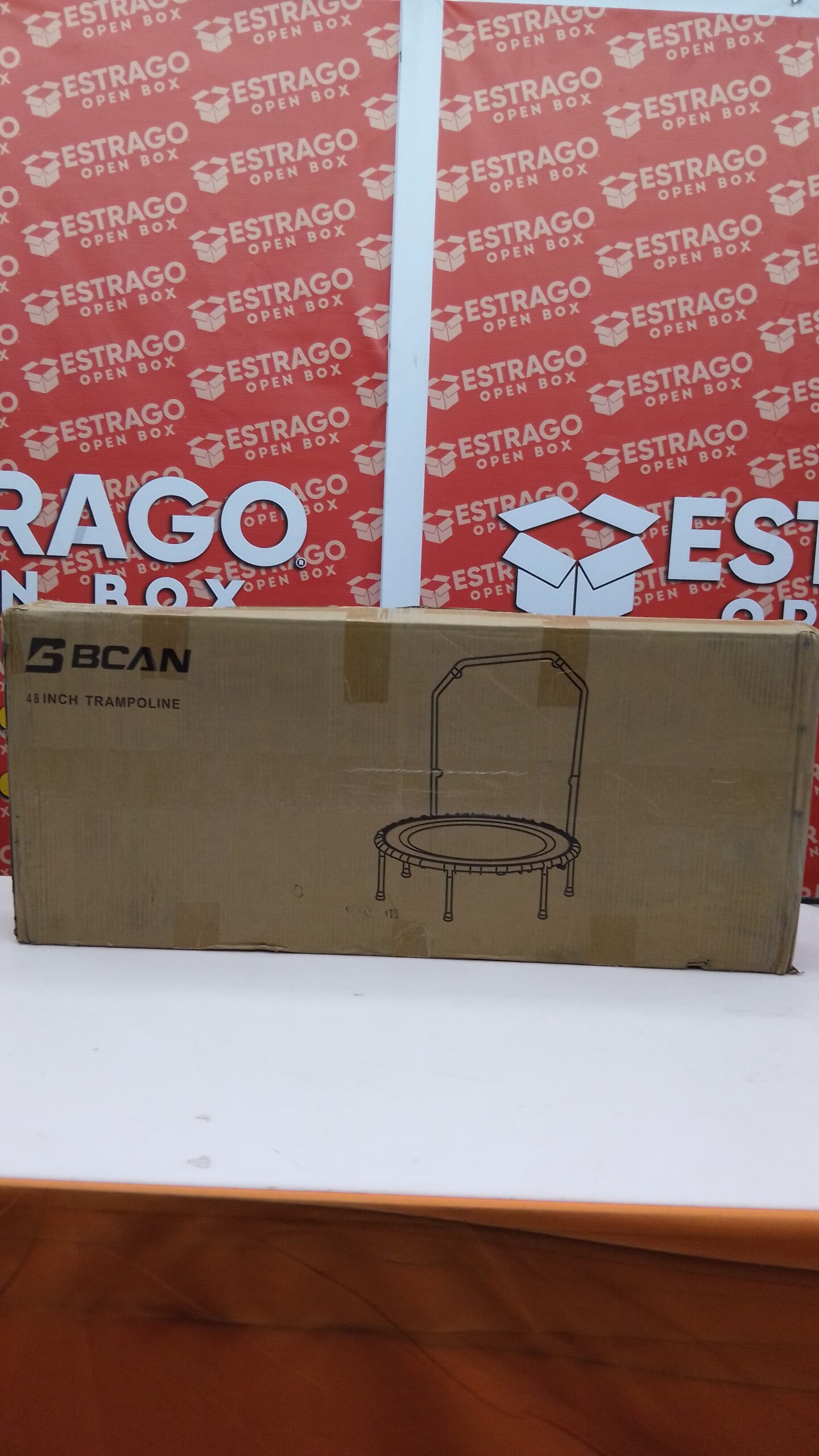 Kanchimi. Mini trampolín Plegable de 40 Pulgadas para Ejercicio en Interiores con asa, Carga máxima de 150 kg - Image 5