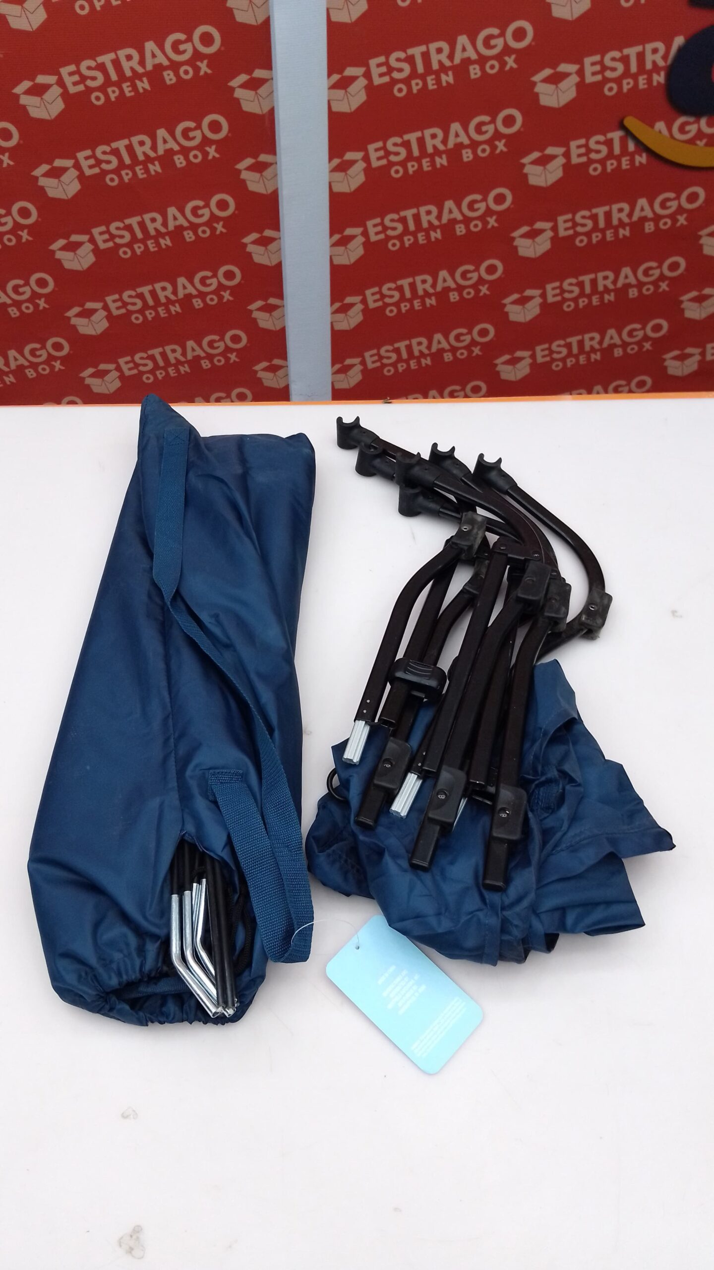 CANINE CANYON - Cama elevada para perro XL con toldo extraíble, 47 pulgadas de longitud, cuna para mascotas al aire última intervensión/interior, cama de malla transpirable, portátil y resistente. - Image 4