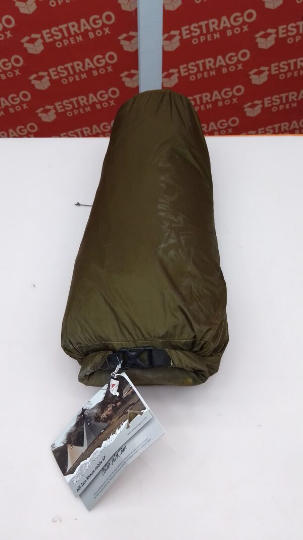 Genérico Tienda de campaña Tipi con Tapa para 4-6 Personas, con Estufa, para Acampar, Hacer mochilerismo y Army Green. - Image 4