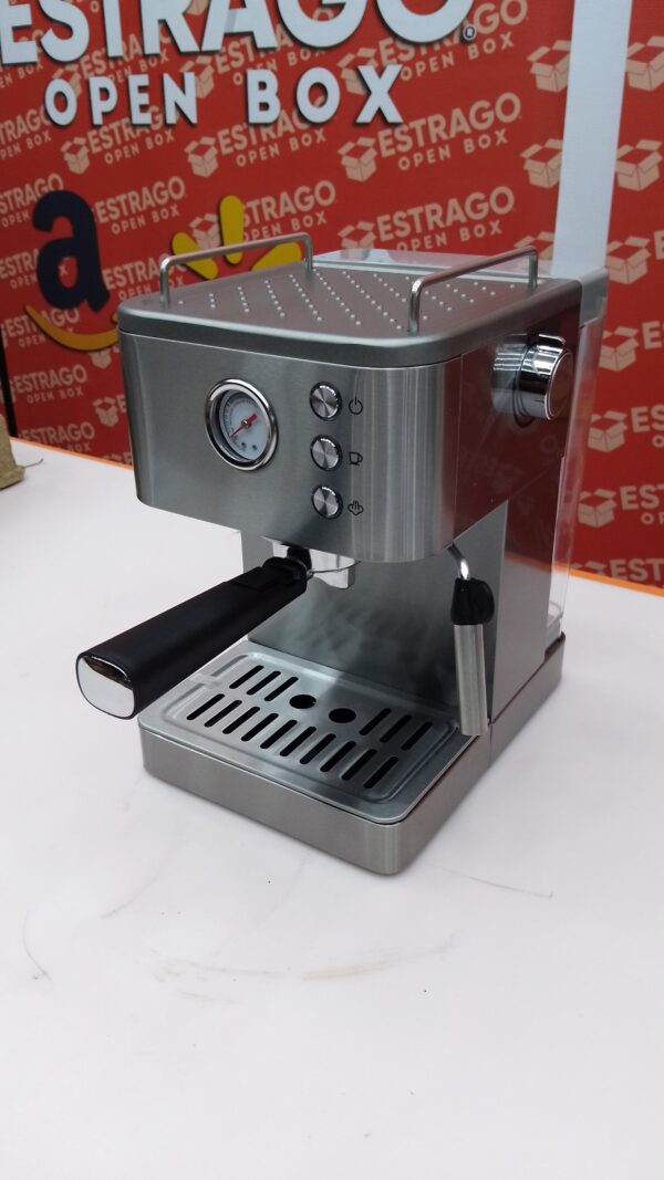 Máquina De Café Espresso Delgada Con Espumador De Leche 20 B. - Image 3