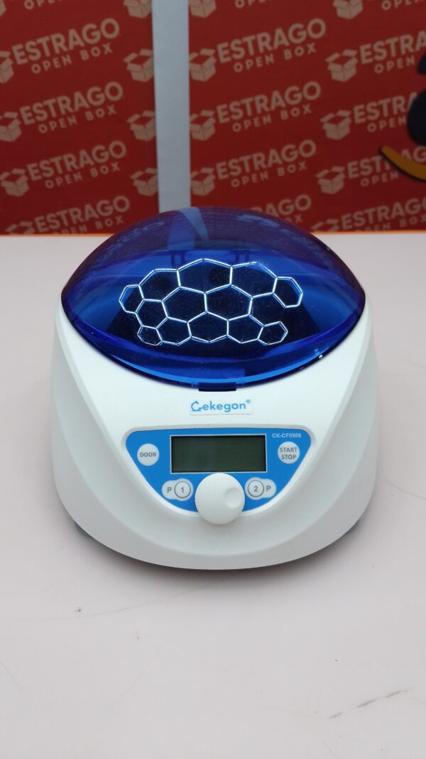 Lab PRP Máquina centrífuga de sobremesa 6 x 15 ml, 10 ml, 7 ml, rango de velocidad de 300 a 5000 rpm, máximo 2600 x g RCF, temporizador 30 seg-99 min con 2 programas de inicio rápido, LVAI001. - Image 2