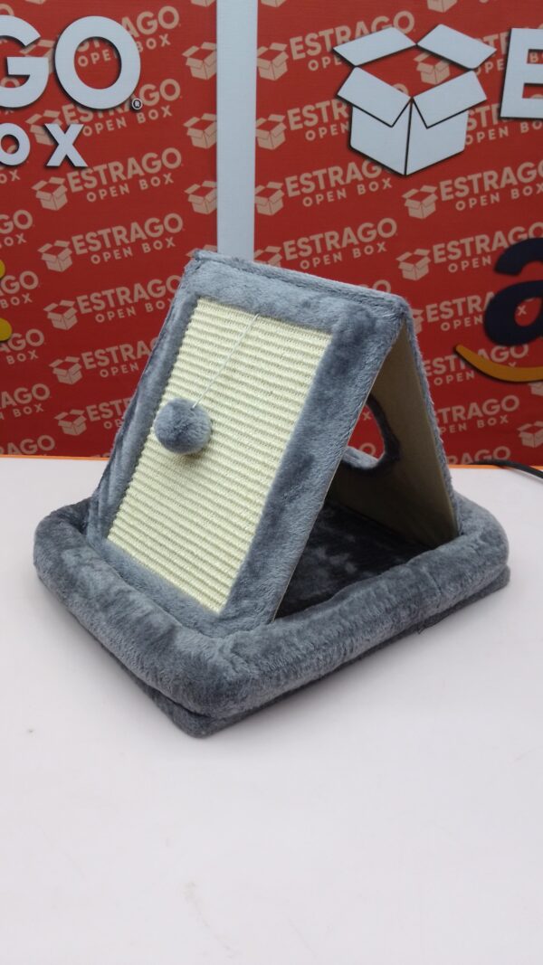 Casa para Gato,Cama para Gatos,Casa Interior para Gatos con Pelota Divertida,Cama para Gatos Plegable con Rascador para Gatos para Gatitos Y Mascotas Pequeñas. - Image 3