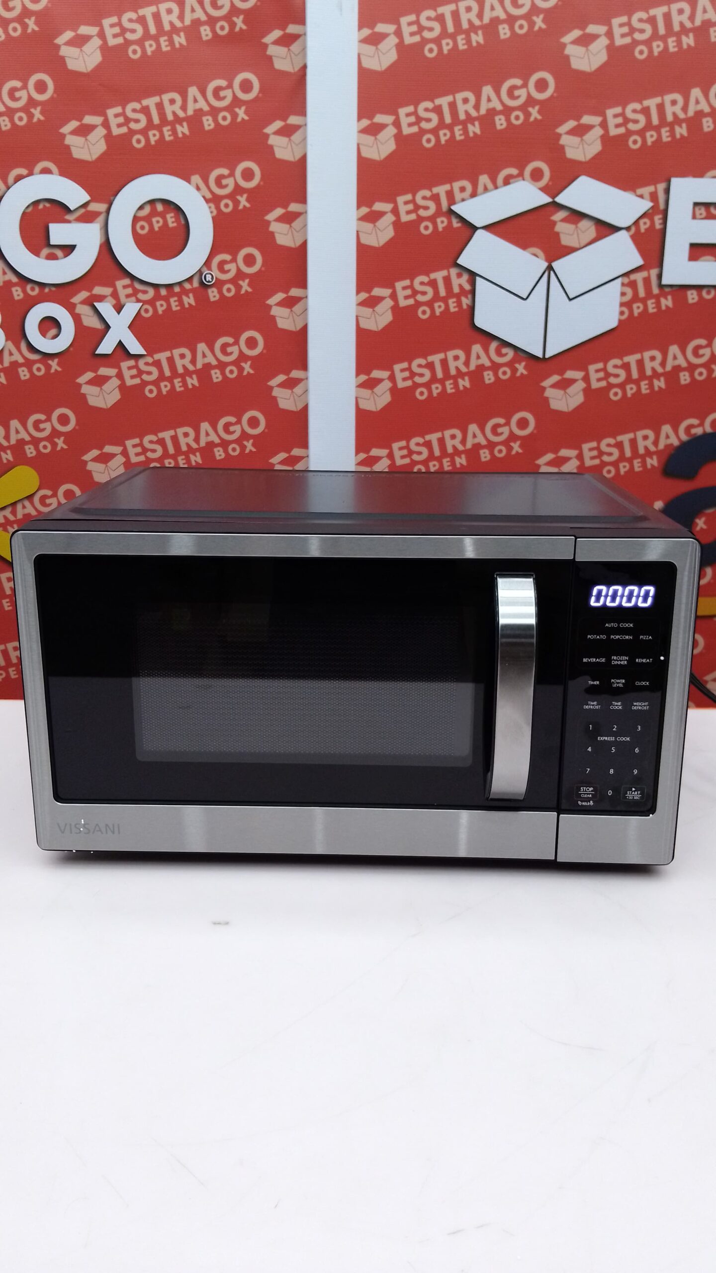 VISSANI. Microondas de convección para mostrador de 1.5 pies cúbicos resistente a las huellas dactilares con freidora de aire y cocción con sensor mod. - Image 2