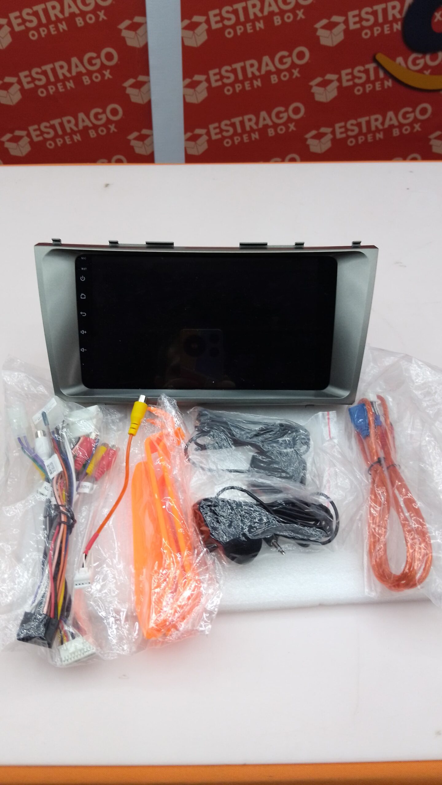AUMUME. 2+32G Android 12 Doble DIN Car Stereo para Toyota Camry 2006-2011 con 9 Pulgadas de Pantalla táctil de Radio incorporada inalámbrica GPS/Bluetooth/FM/AUX/Volante de Control/Cámara de Seguridad. - Image 4
