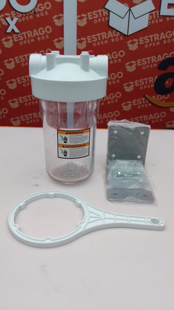 Filtro de agua para toda la casa de una sola etapa, temporizador de repuesto incluido. - Image 3
