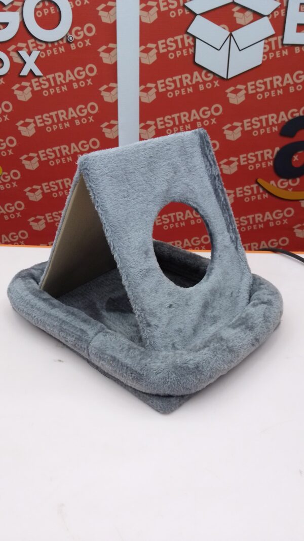 Casa para Gato,Cama para Gatos,Casa Interior para Gatos con Pelota Divertida,Cama para Gatos Plegable con Rascador para Gatos para Gatitos Y Mascotas Pequeñas. - Image 2