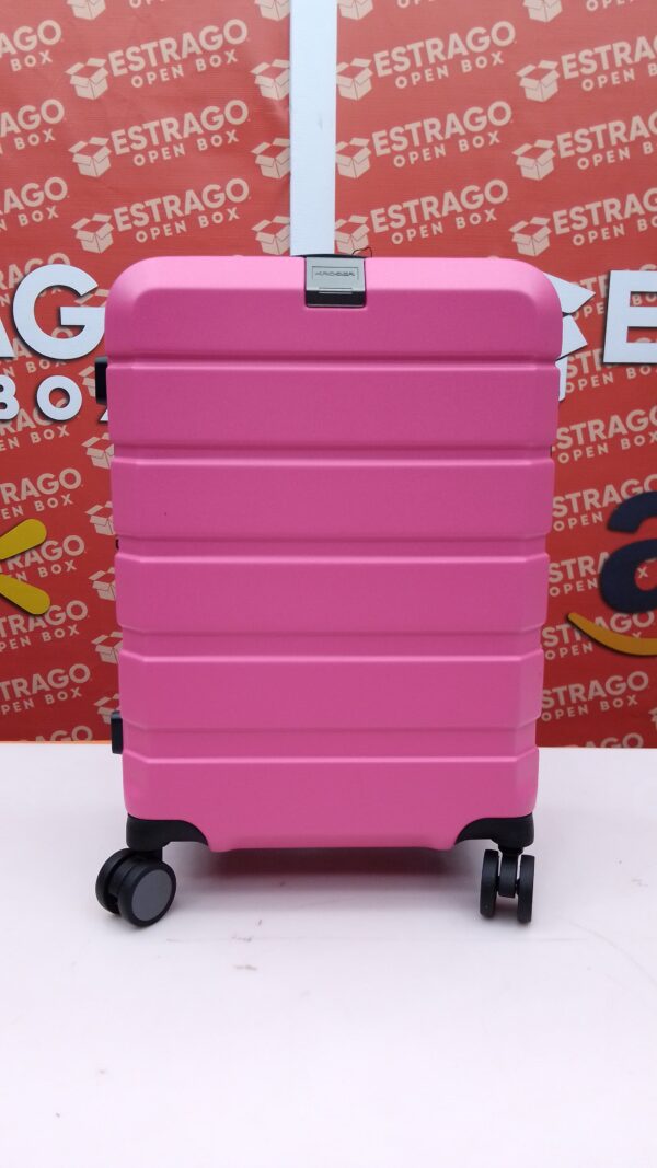 Hardside - Equipaje extensible con ruedas giratorias y bloqueo TSA incorporado, veliz duradera con ruedas, equipaje de mano de 20 pulgadas, Magenta, 20 pulgadas. - Image 2