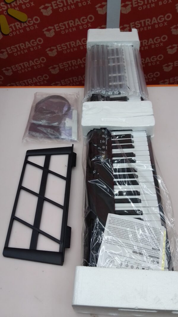 Namolit Piano electrónico de 61 Teclas Teclado de Piano Multifuncional 61 Teclas Instrumento Musical portátil Teclado Iluminado Piano Digital con Soporte para partituras/micrófono para Principiantes. - Image 5