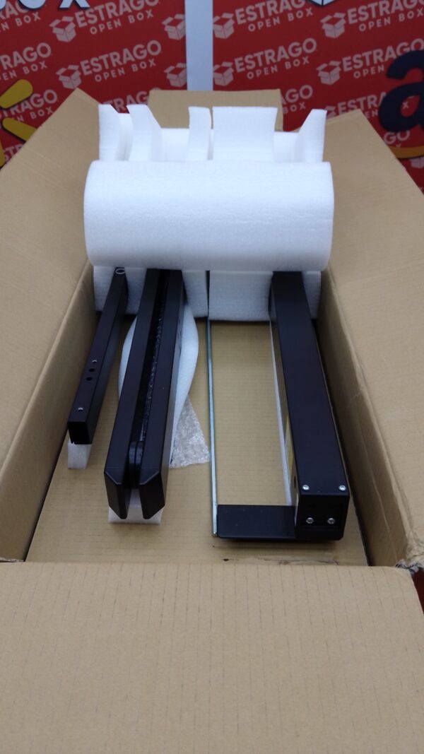 ErGear EGESD5B, Escritorio eléctrico de pie ajustable en altura, escritorio de 122 x 61 cm, escritorio con memoria de oficina en casa para computadora, color negro. - Image 4