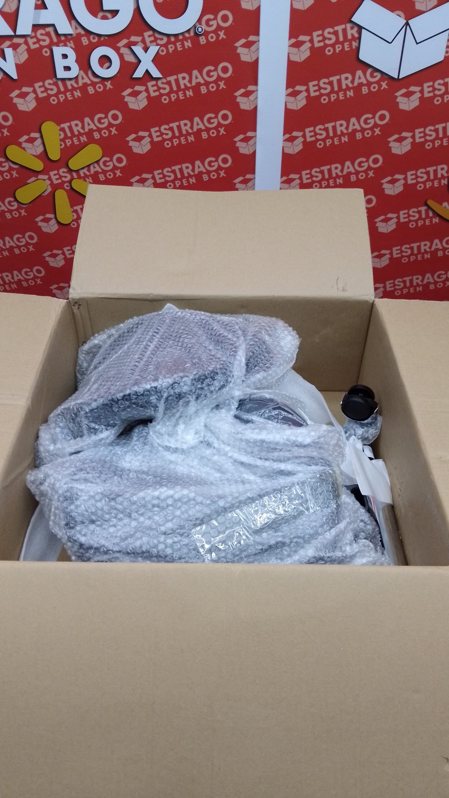 Kaleurrier - Taburete giratorio ergonómico con ruedas, altura ajustable y ajustable para clínica, peluquería, laboratorio, oficina, sillas de dibujo (negro, con espalda). - Image 4