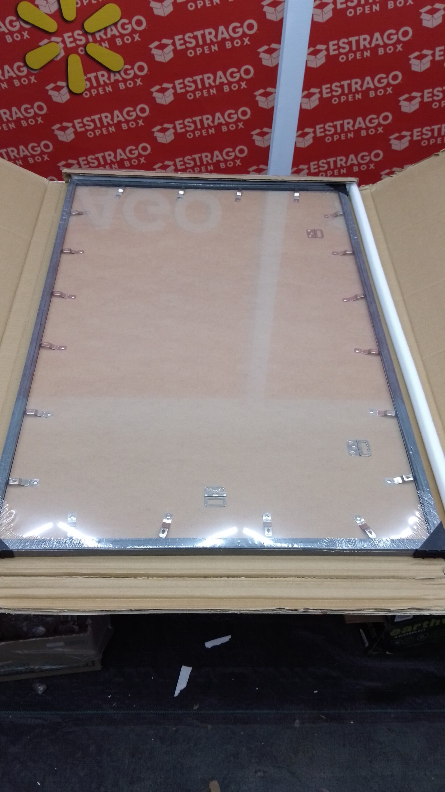 HLiWEGNS - Marco de póster de 24 x 36 pulgadas, nogal claro, individual, madera de 24 x 36 pulgadas, marco de 24 x 36 pulgadas, para obras de arte, imagen, impresión, retrato, rompecabezas, póster. - Image 7