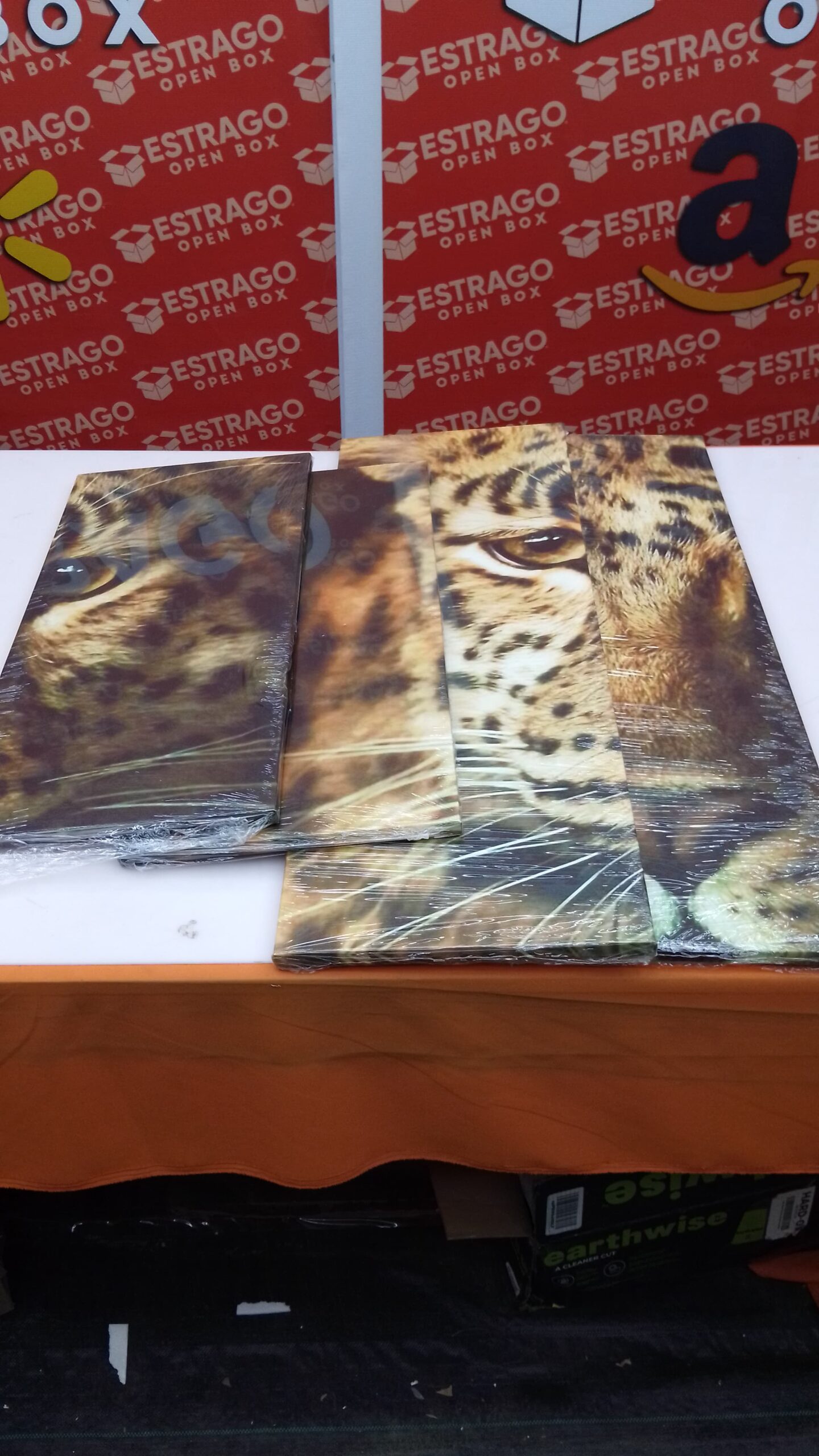 Arte de pared de leopardo, pintura de guepardo, imágenes impresas en lienzo animal, la imagen para decoración moderna del hogar. - Image 5