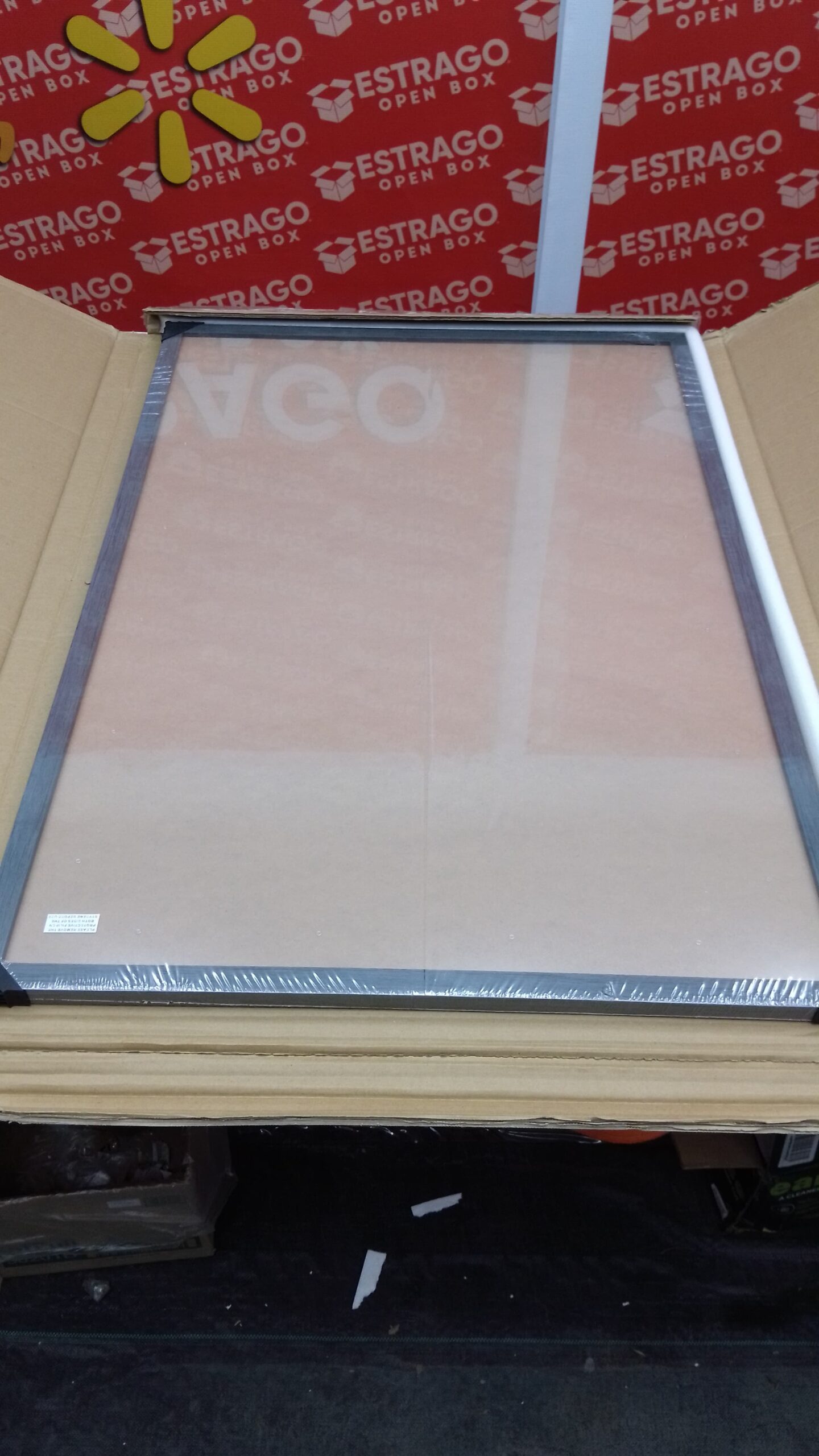 HLiWEGNS - Marco de póster de 24 x 36 pulgadas, nogal claro, individual, madera de 24 x 36 pulgadas, marco de 24 x 36 pulgadas, para obras de arte, imagen, impresión, retrato, rompecabezas, póster. - Image 6