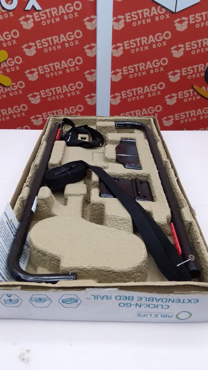 Barandilla de cama extensible Life Freedom Click, asa extraíble para personas mayores, segura y fácil de usar, ajustable, previene caídas, compatible con la mayoría de camas tamaño king, queen, matrimoniales y twin. - Image 3