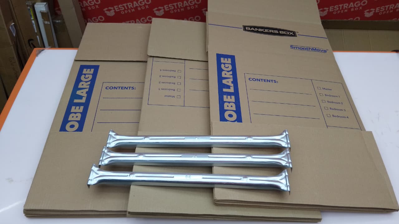 Cajas Bankers Box SmoothMove para guardarropa y mudanzas, 24” x 24” x 40”, paquete de 3. - Image 3