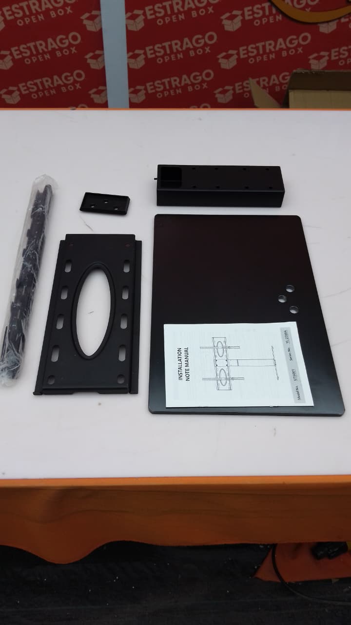 Soporte de Pared para TV de sobremesa, con Almohadilla Antideslizante de Goma y diseño de Doble Gancho, Compatible con televisores de Pantalla Plana LCD de 32 a 50 Pulgadas. - Image 2